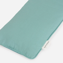 Load image into Gallery viewer, Luxe Velvet Heat Pillow Seafoam