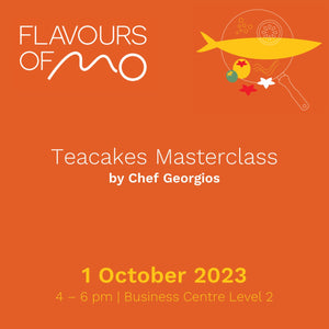 Teacakes Masterclass by Chef Georgios
