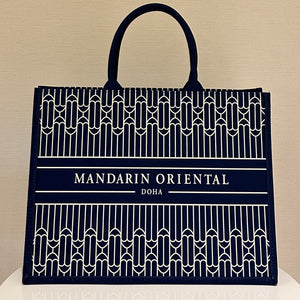 MO Doha Tote Bag - Navy