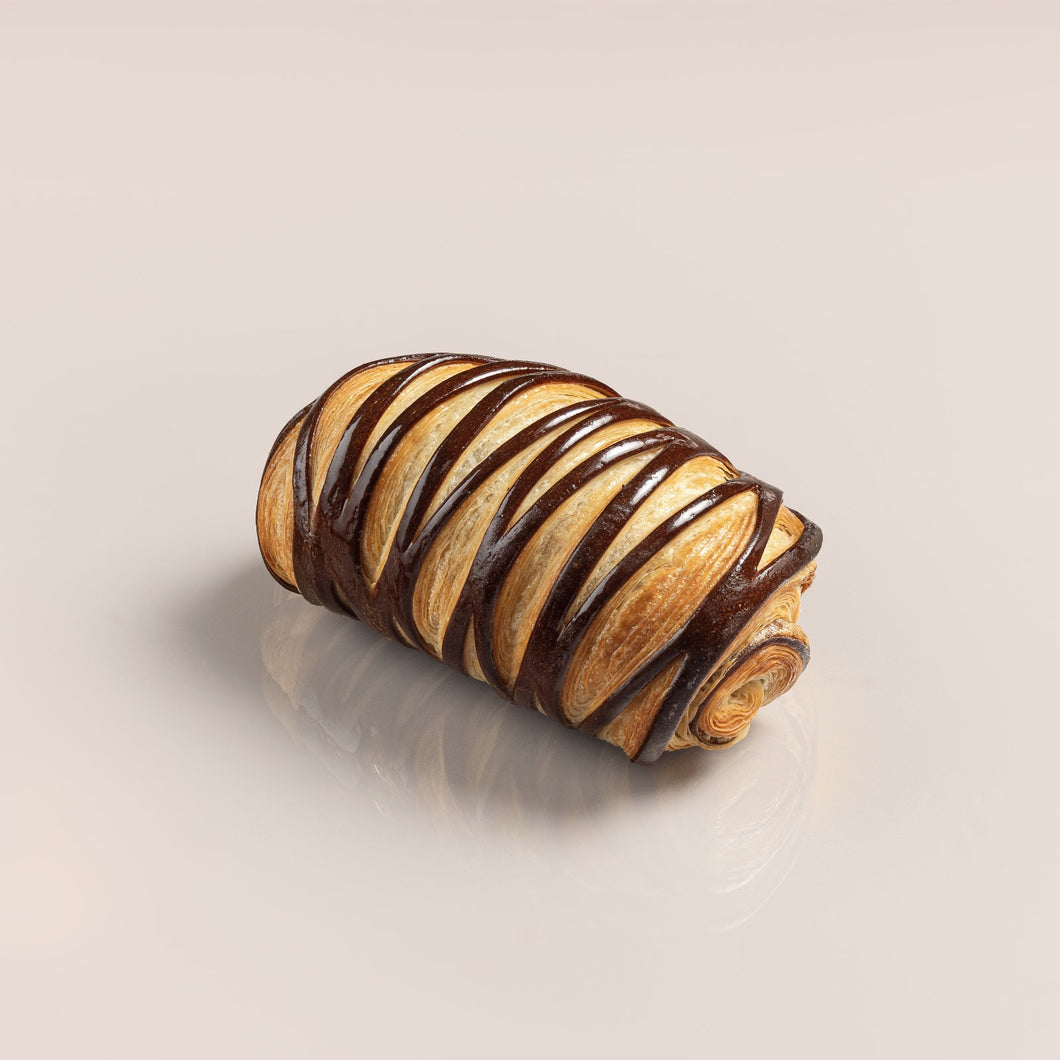Pain au Chocolat Bicolor au Praliné