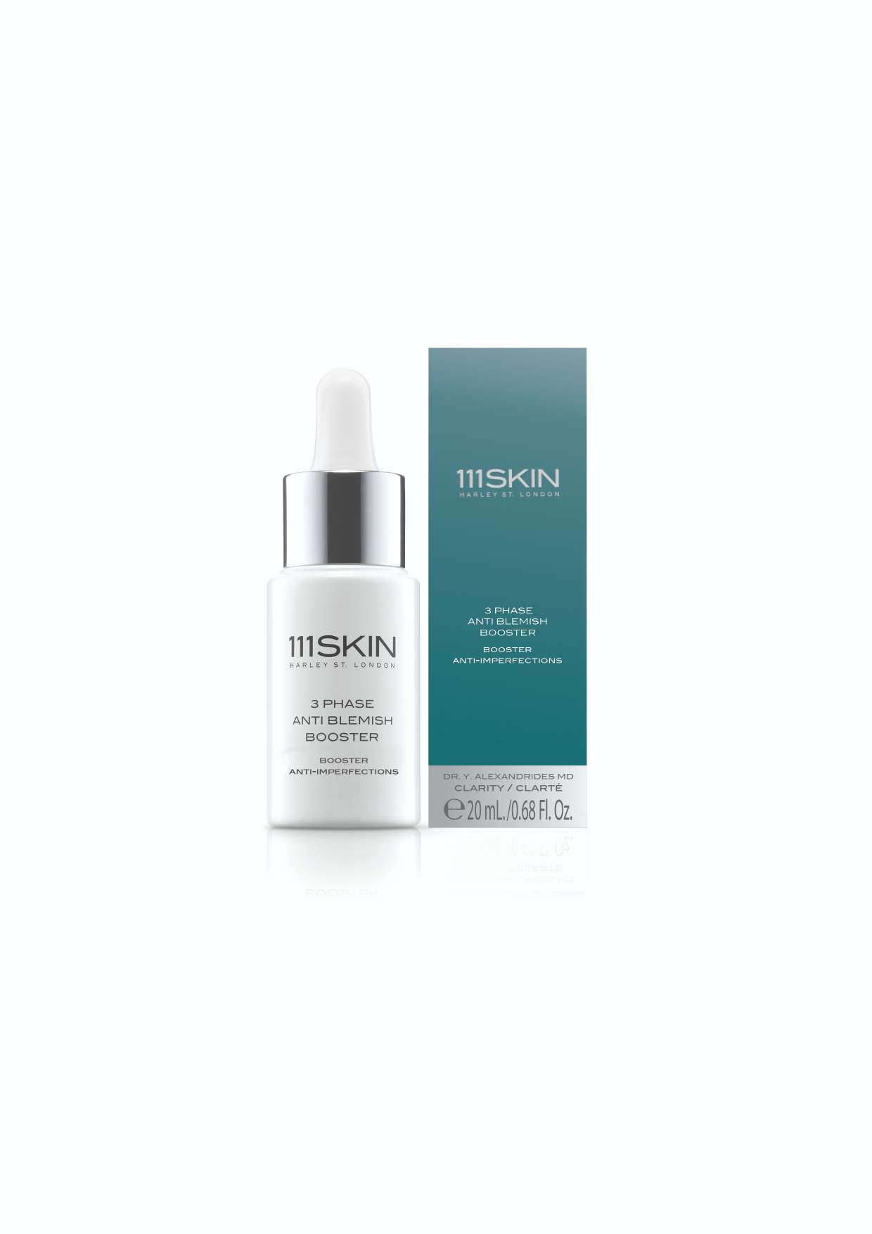 111Skin 3 Phase Anti Blemish Booster - Promotes smooth, hydrated 2024 & blemish-free