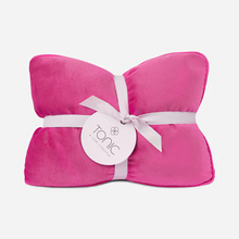 Load image into Gallery viewer, Luxe Velvet Heat Pillow Berry
