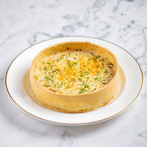 Stilton and Butternut Squash Quiche