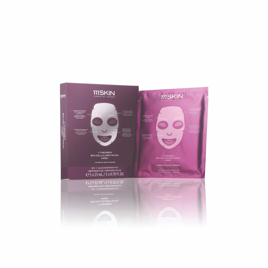Y Theorem Bio cellulose Facial Mask (pack of 5)
